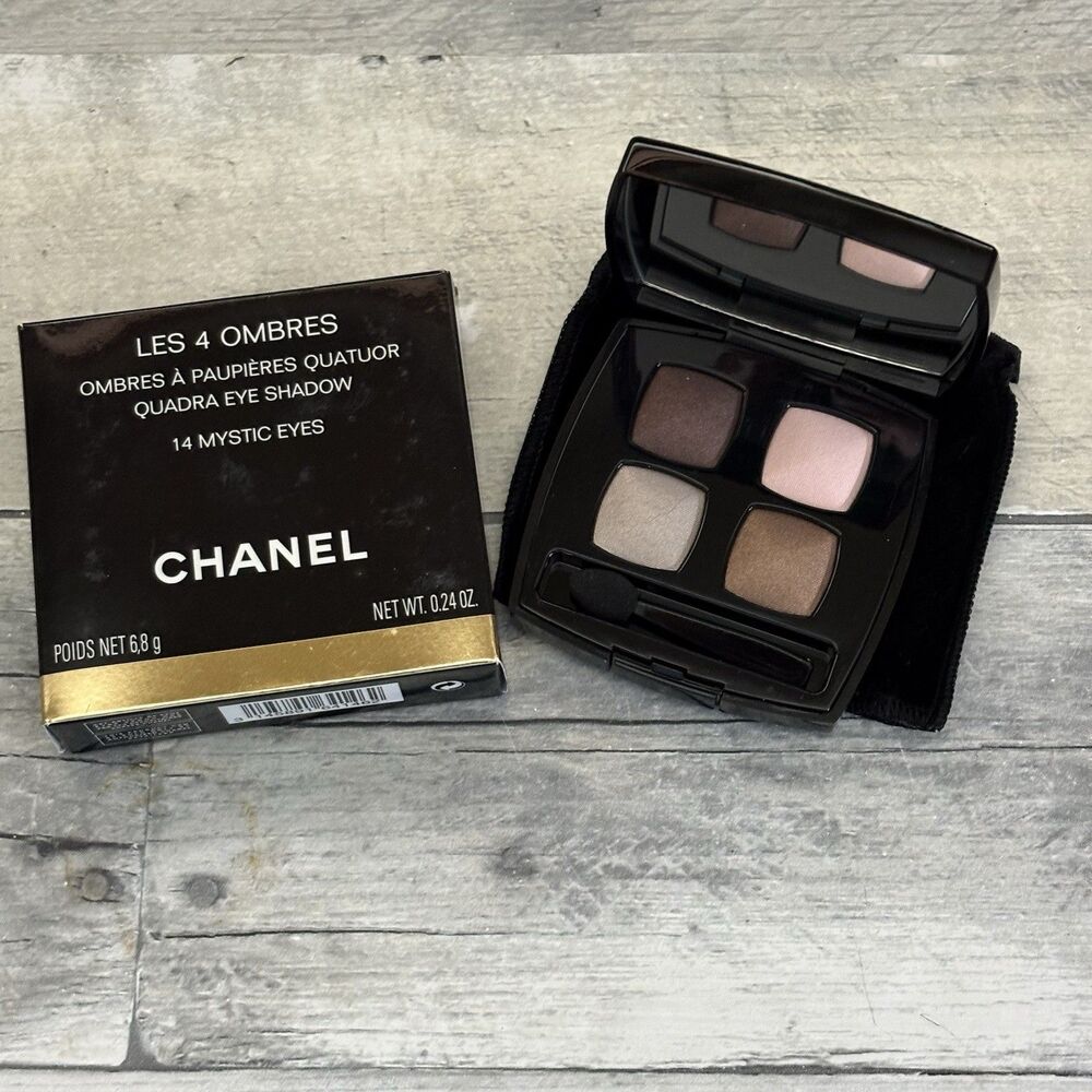 CHANEL Les 4 Ombres 14 Mystic Eyes Quad Eyeshadow Brown Beige Bronze Taupe